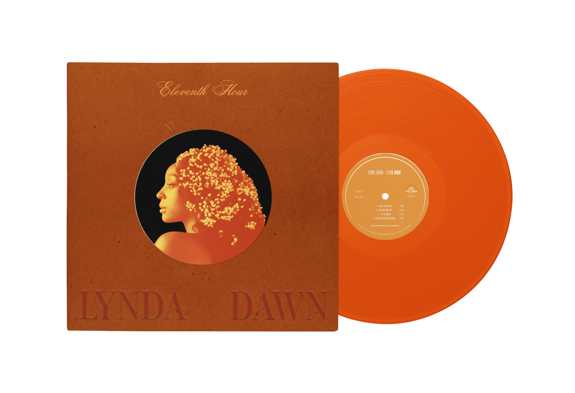 Lynda Dawn - 11th Hour - Vinyl **Exclusive Orange Variant** Lynda Dawn - 11th Hour - Vinyl **Exclusive Orange Variant**